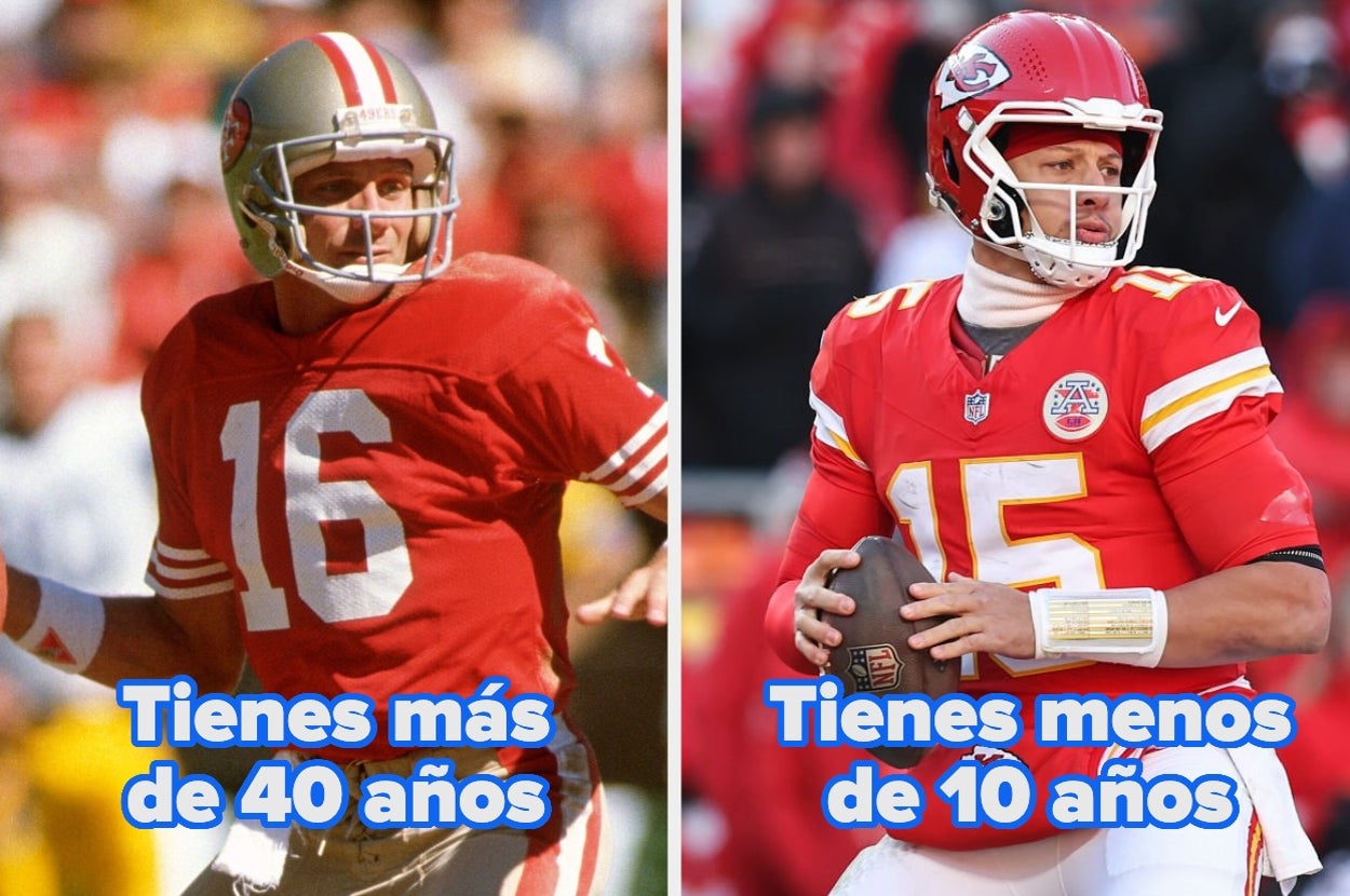 Dime qué estrellas de la NFL reconoces y revelaré tu edad mental