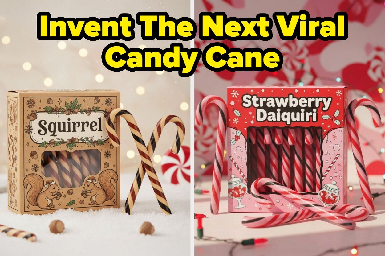I Challenge You To Create The Next Candy Cane Flavor That Would Go Viral On TikTok Shop