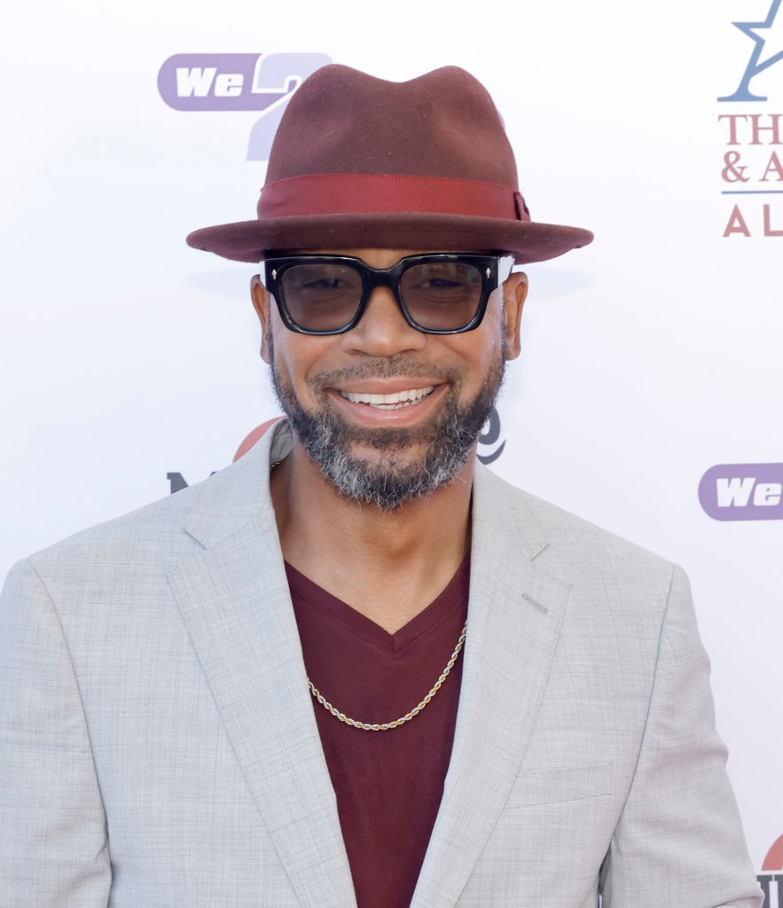 short smiling at an event