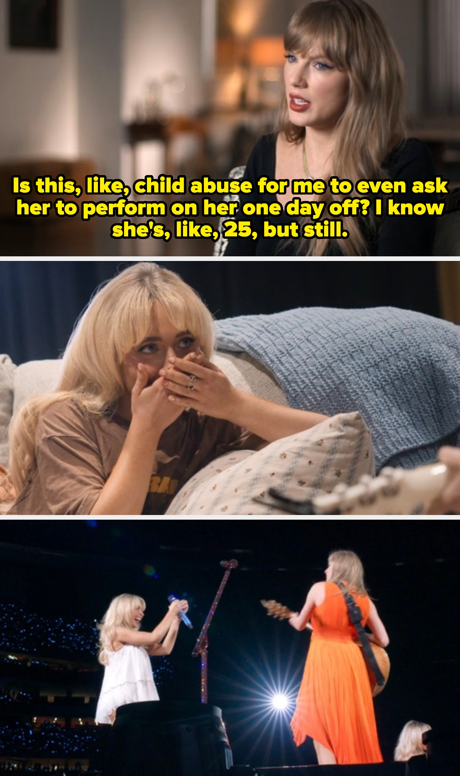 Person playing acoustic guitar seated connected  a sofa, performing for different  idiosyncratic   with agelong  hair, portion    surrounded by cozy decor and curtains