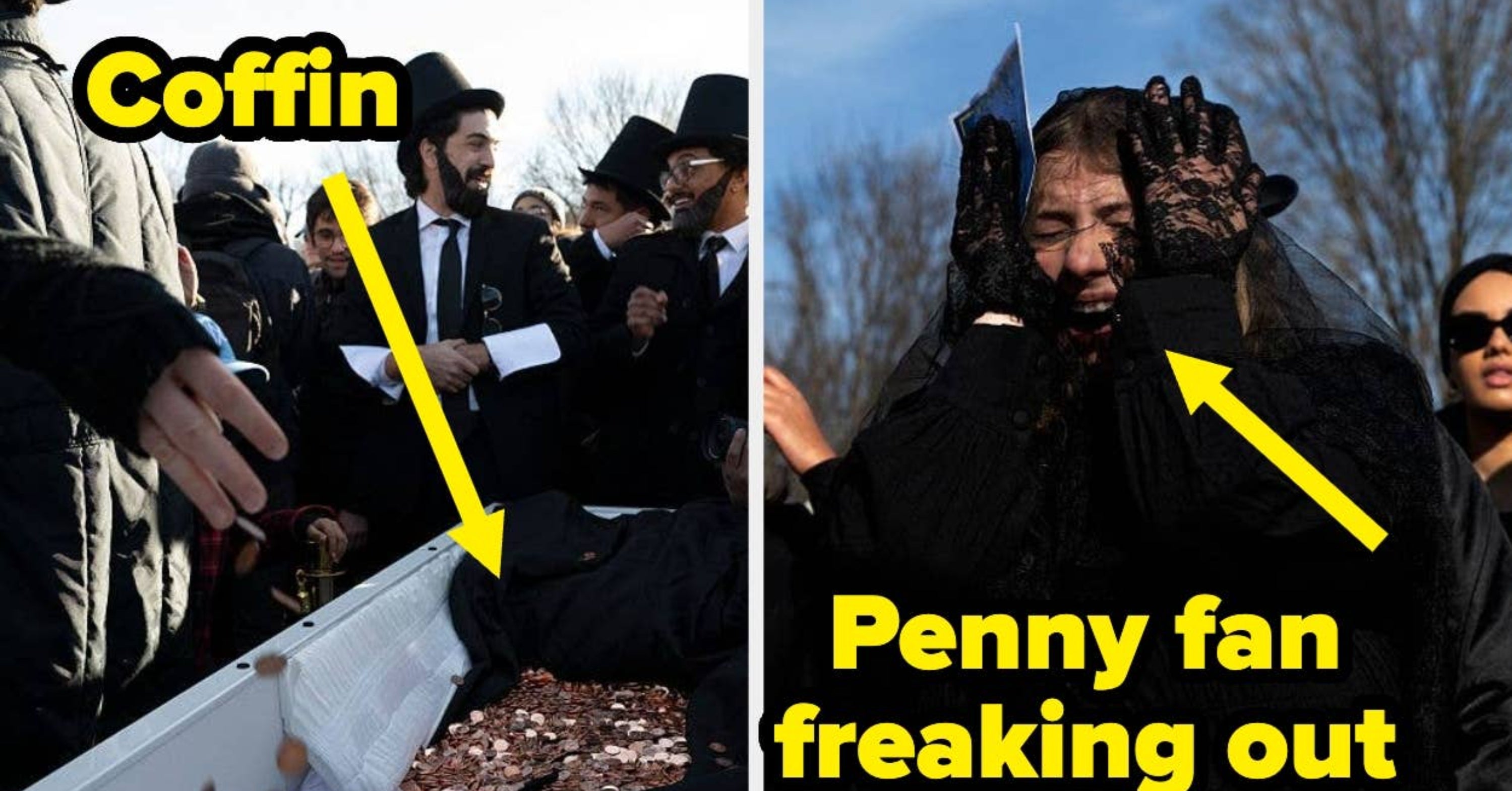 There Was A Funeral For The Penny, And The Pictures Are Straight-Up Absurd (But Also Kind Of Sad)