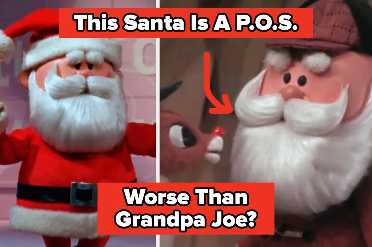 Santa From "Rudolph The Red-Nosed Reindeer" Makes Grandpa Joe Look Like A Saint