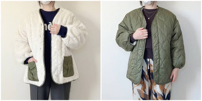 しまむらの「3839円アウター」が大当たりだった…！リバーシブルだから