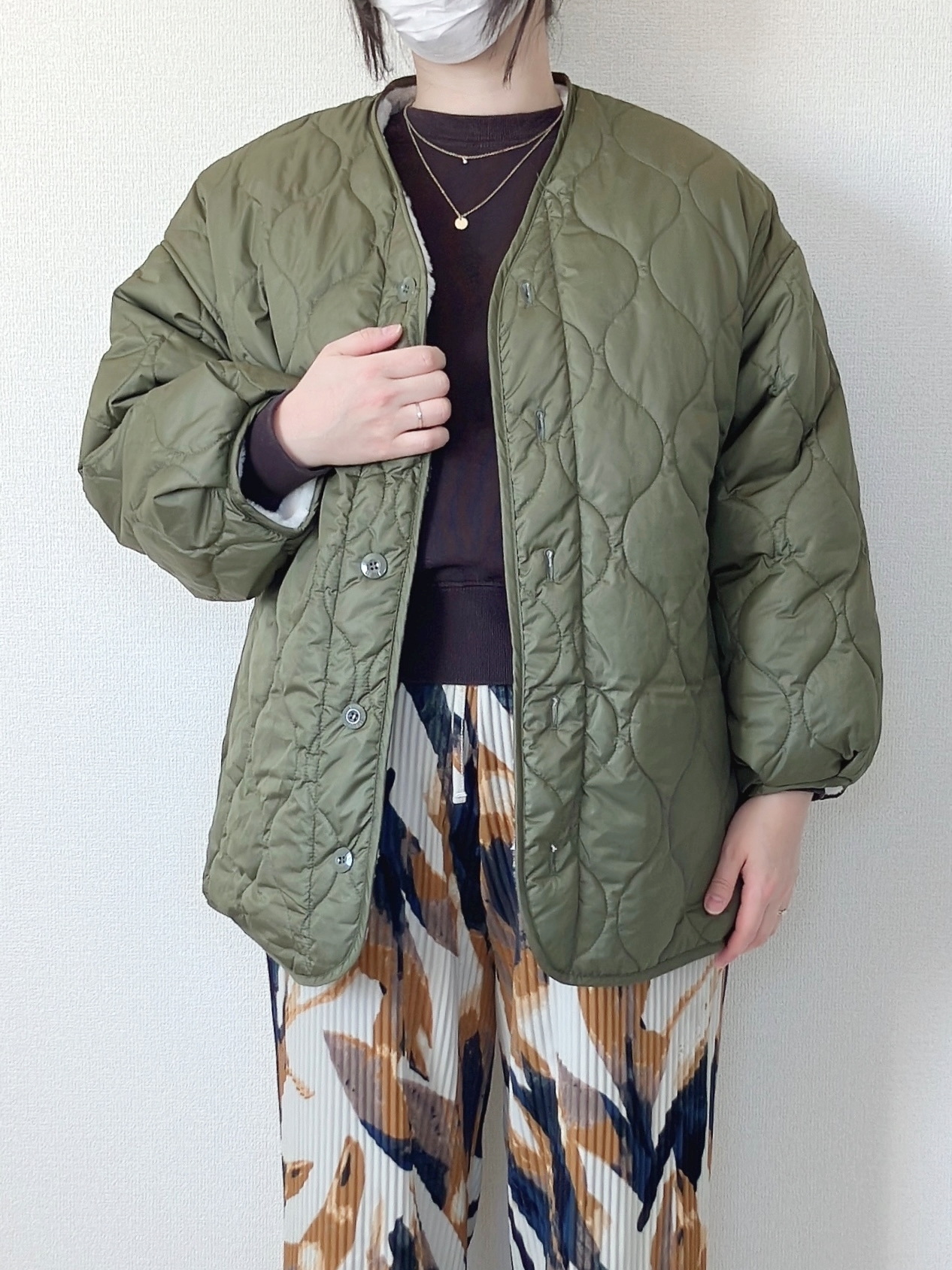 しまむらの「3839円アウター」が大当たりだった…！リバーシブルだから