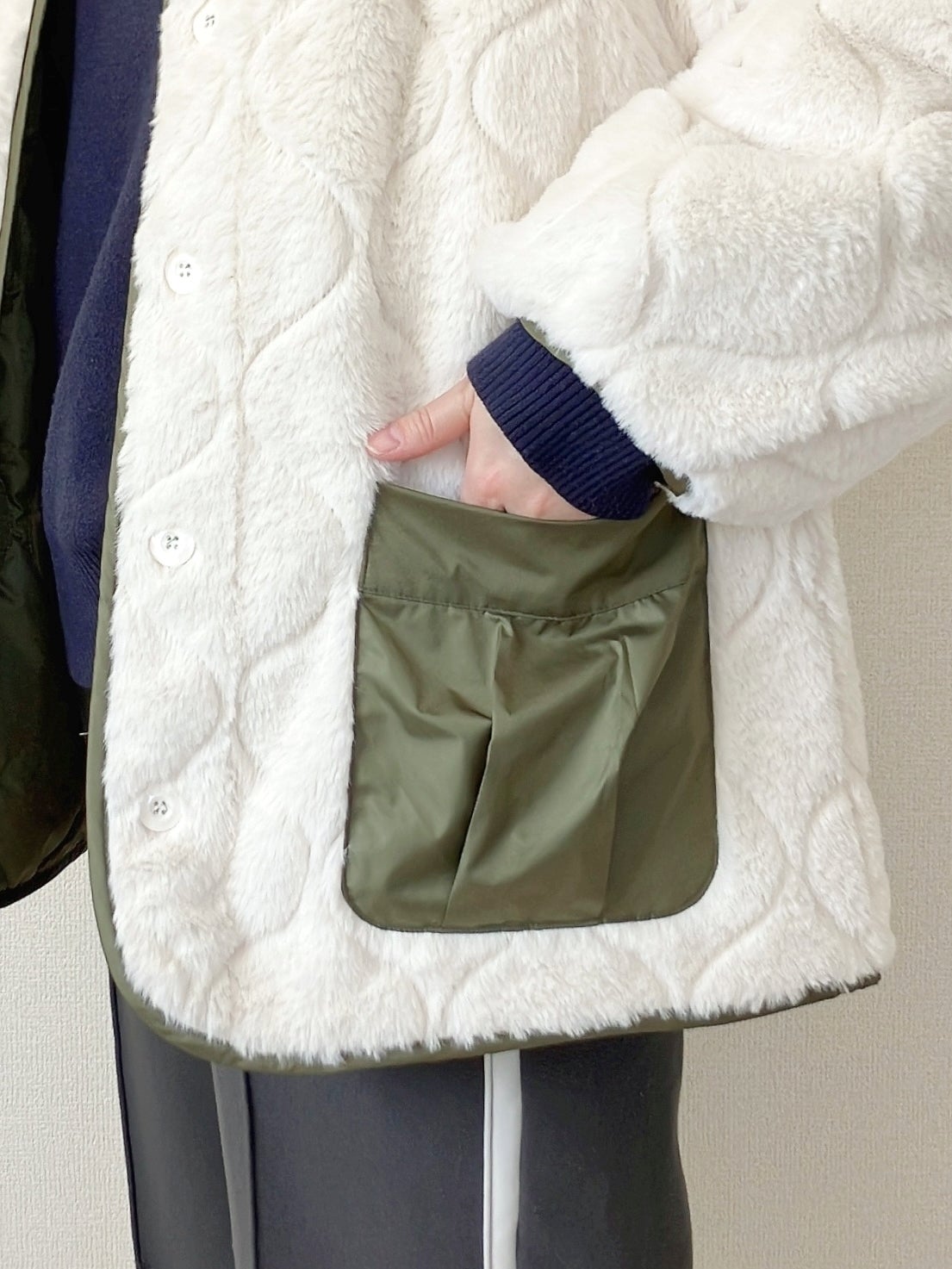 しまむらの「3839円アウター」が大当たりだった…！リバーシブルだから
