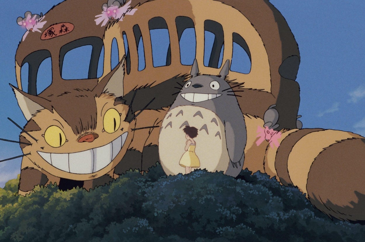 『となりのトトロ』に登場するネコバス（スタジオジブリ公式サイトより）