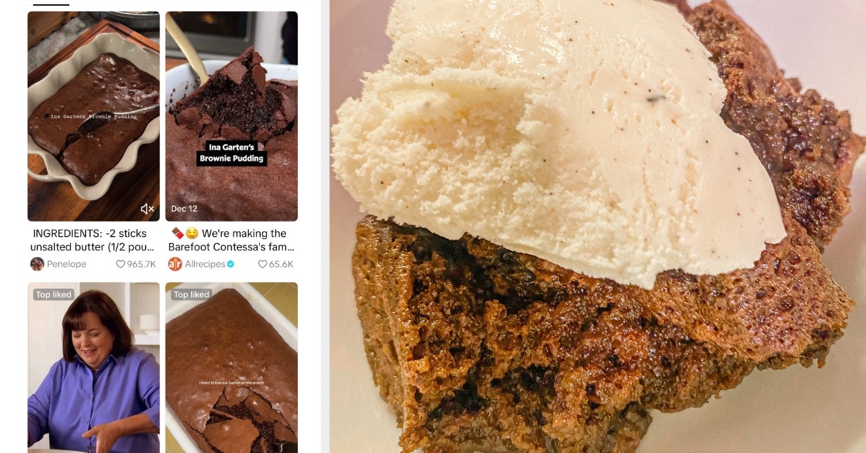 Ina Garten's Brownie Pudding Is Taking Over The Internet 17 Years Later (And After Trying It, It Deserves ALL The Attention)