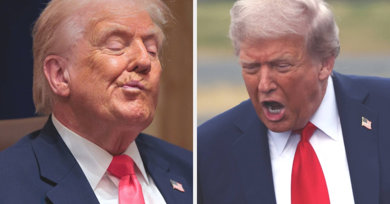 27 Photos Of Donald Trump In 2025 He Probably Reaaaaaally Doesn't Want You To See