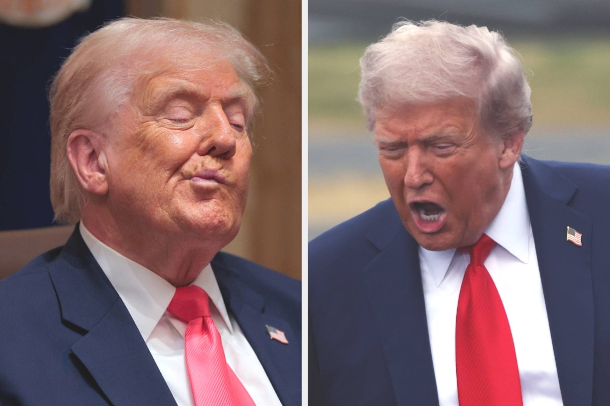 I'm Only A Little Bit Sorry For Making You Look At These Photos Of Donald Trump From 2025 That Are...Less Than Flattering