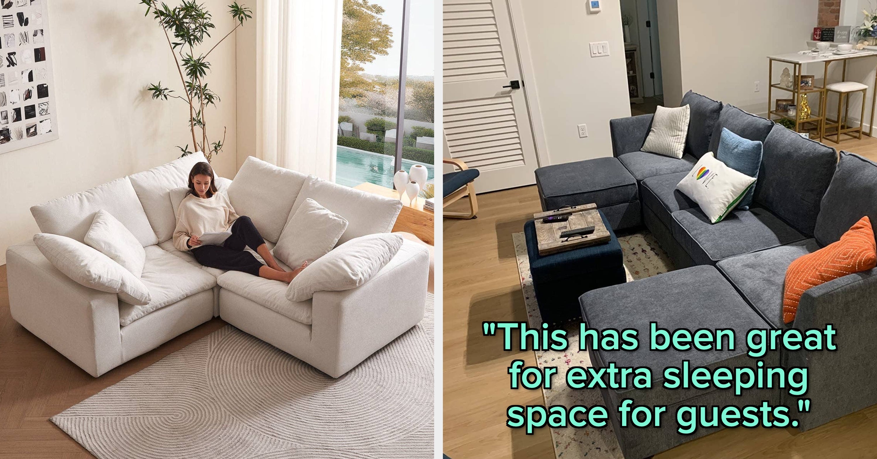 The 56 Best Comfy Sectional Sofas To Buy In 2026