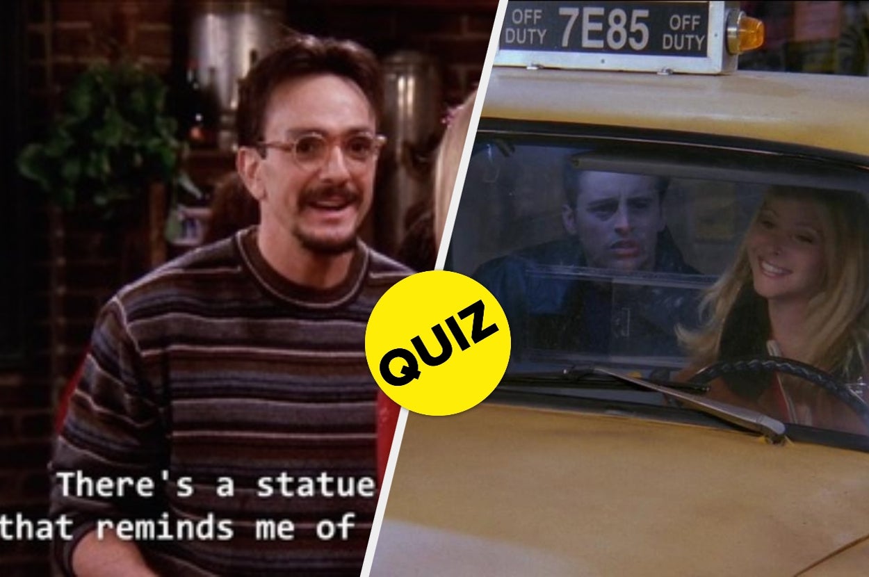 It's Time To Put Your "Friends" Knowledge To The Test