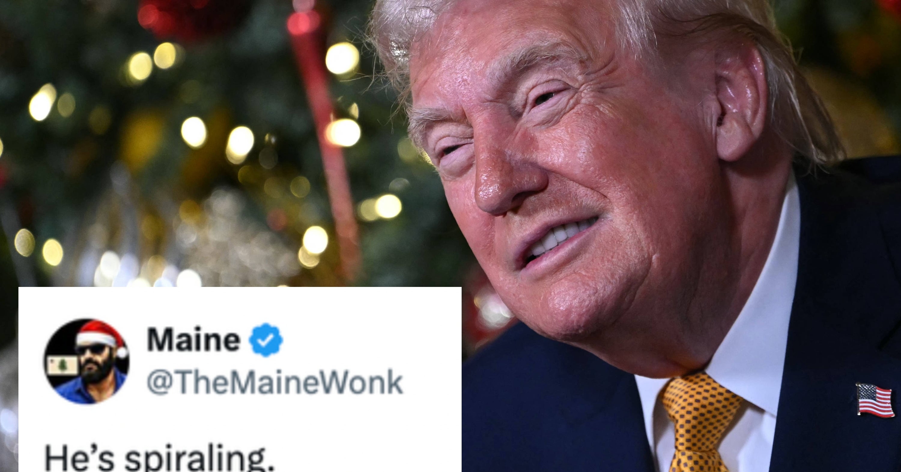 Donald Trump Followed Up His Wild Christmas Eve Message With An Even Wilder Christmas Day One