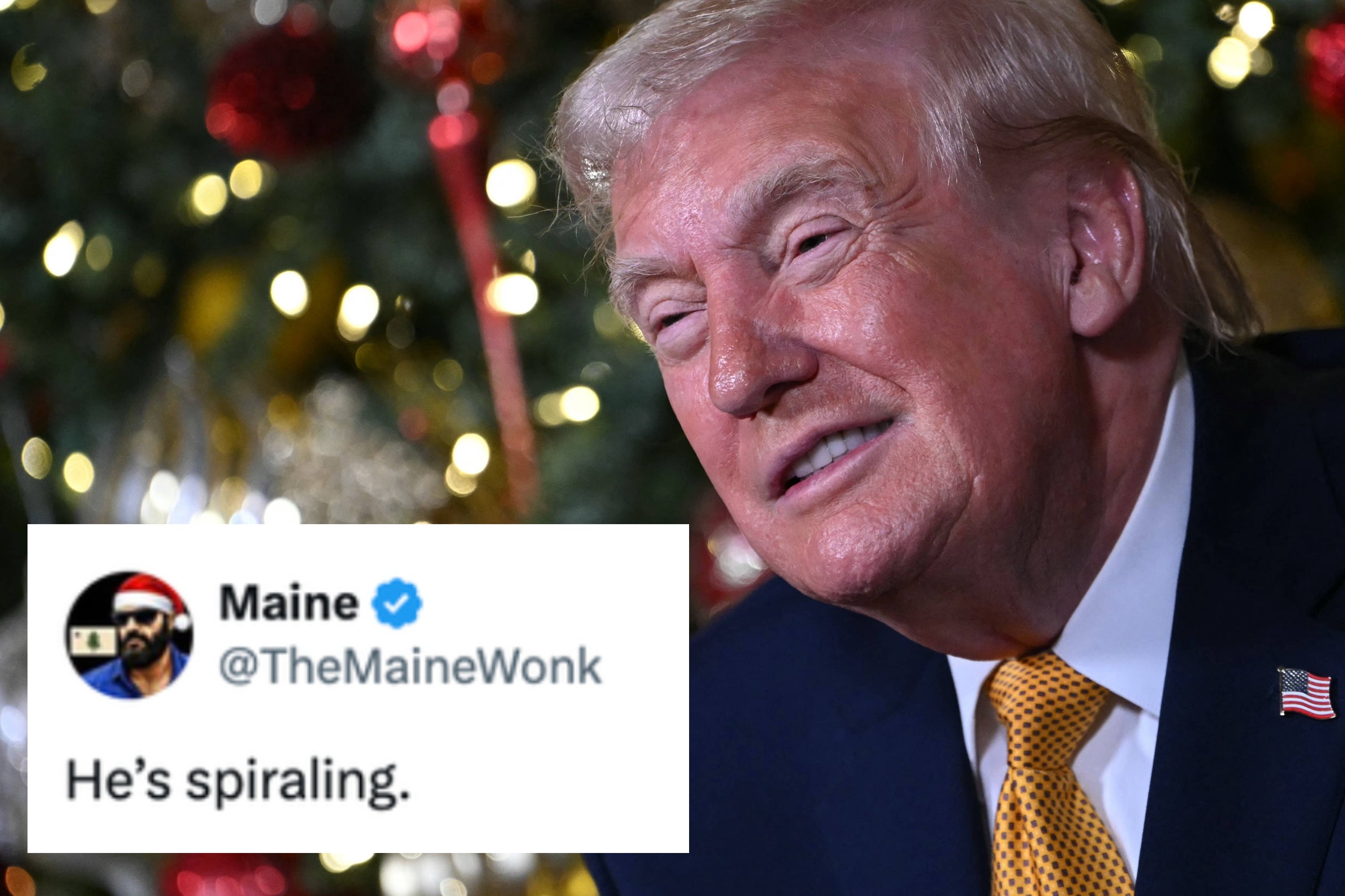 Donald Trump's Wild Christmas Day Message Is Going Viral For All Of The Wrong Reasons