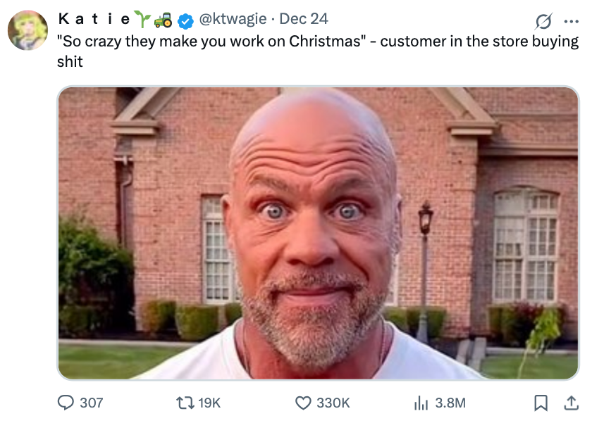 Man with amazed  look  and raised eyebrows