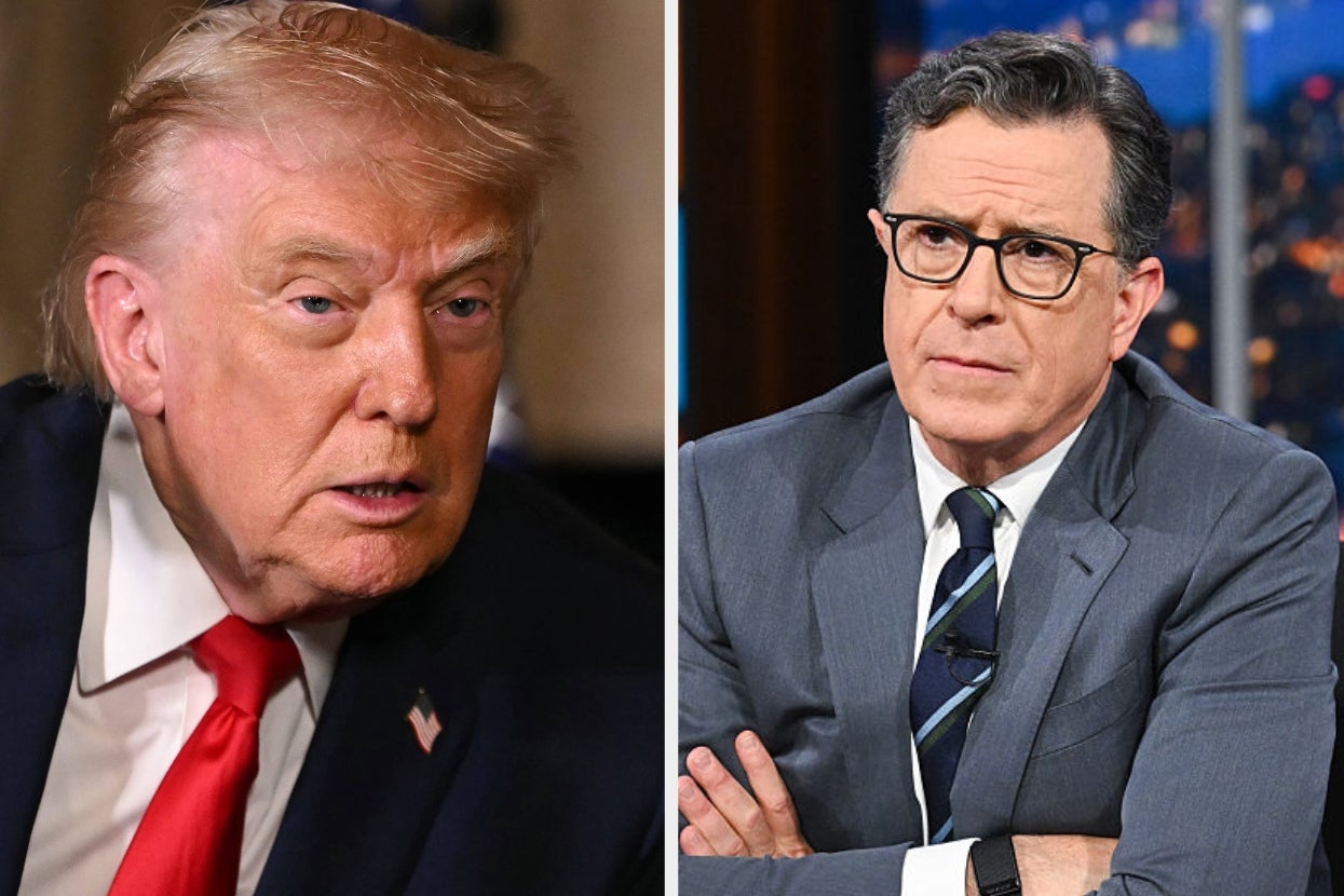 Stephen Colbert's Reason Why He'd Switch Bodies With Donald Trump For A Day Is Going Viral