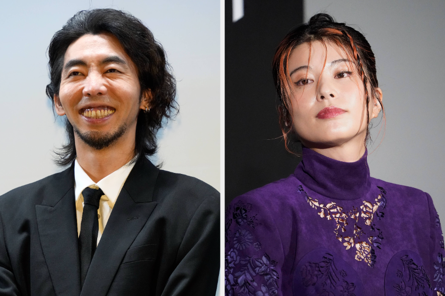 柄本時生さん（左）とさとうほなみさん（時事通信フォト）