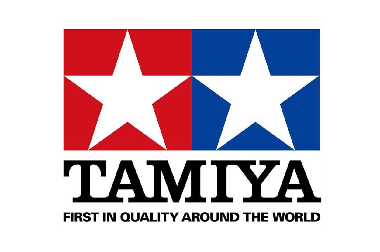 タミヤのロゴ（タミヤ クリアコートステッカー 大 オリジナルグッズ 6674）Amazonより