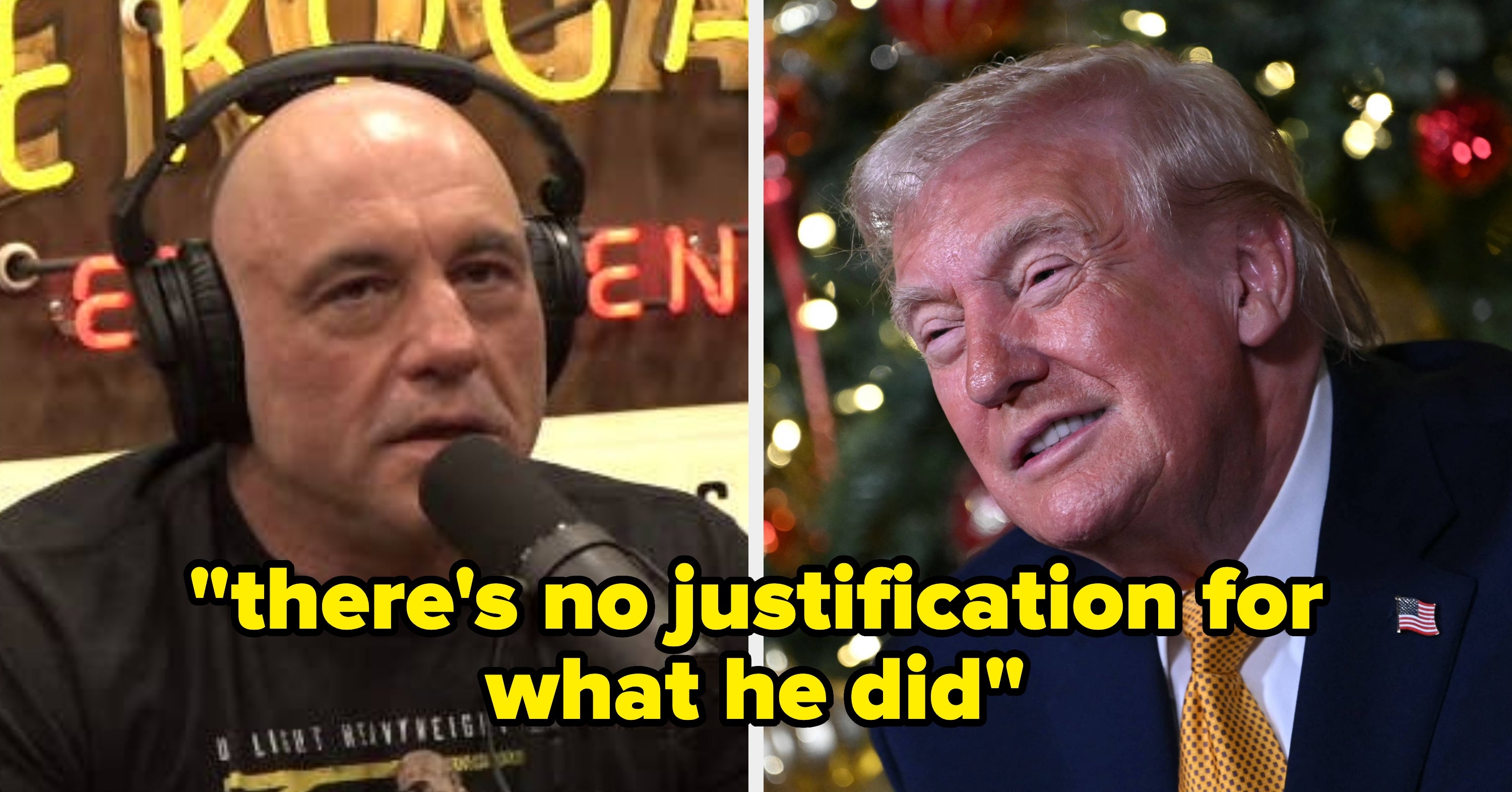 Even Joe Rogan Is Condemning President Trump Now, And It's All The Proof I Need To Know This Timeline Is A Wash