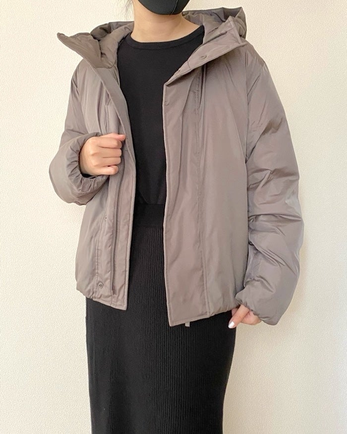UNIQLO U パフテックボリュームパーカ　ダークグレー ユニクロU ユニクロ パフテックボリュームパーカ ダークグレー XXL - メルカリ