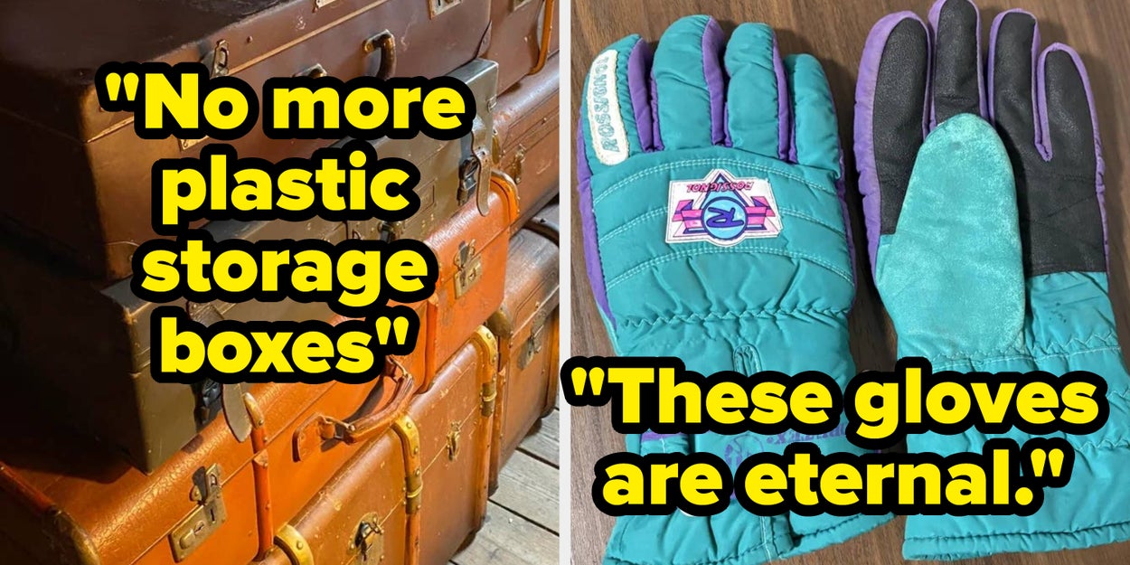 21 People Are Showing Off Items That Are Still In Perfect Condition Decades Later