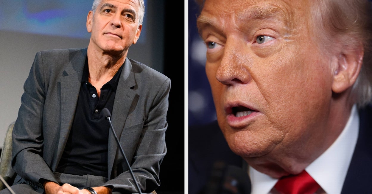Donald Trump's George Clooney New Year's Eve 