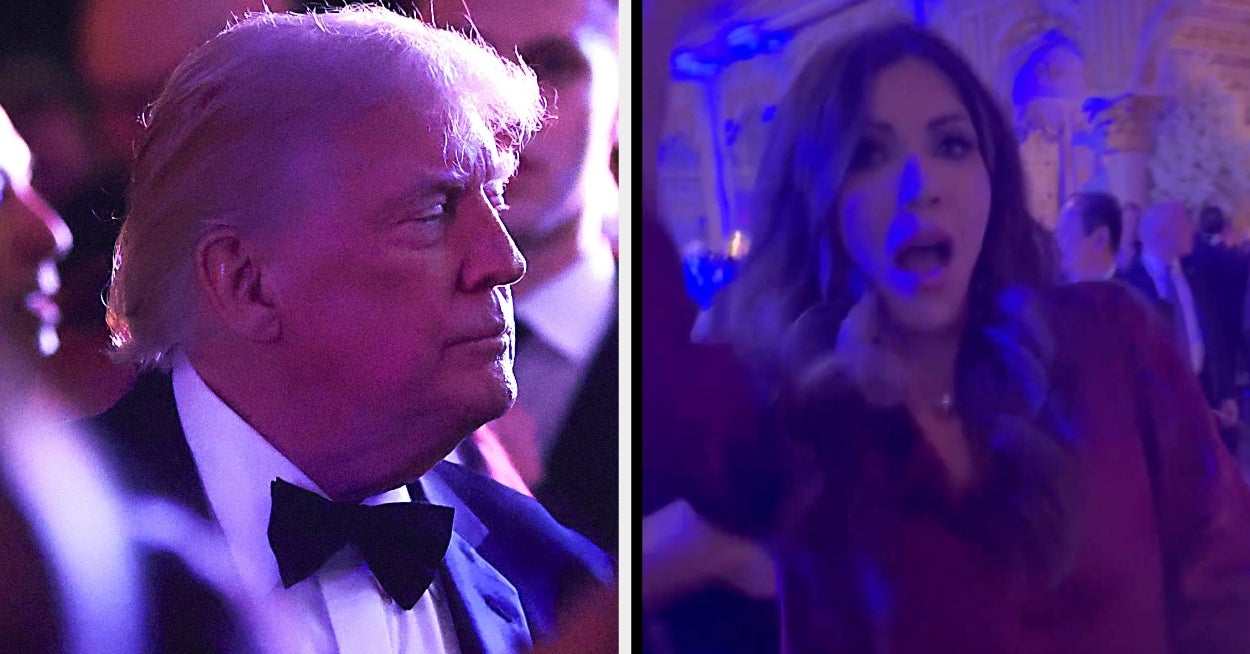 Trump's Mar-A-Lago New Year's Eve Party Featured A Moment So Cringey That The Internet Can't Stop Talking About It