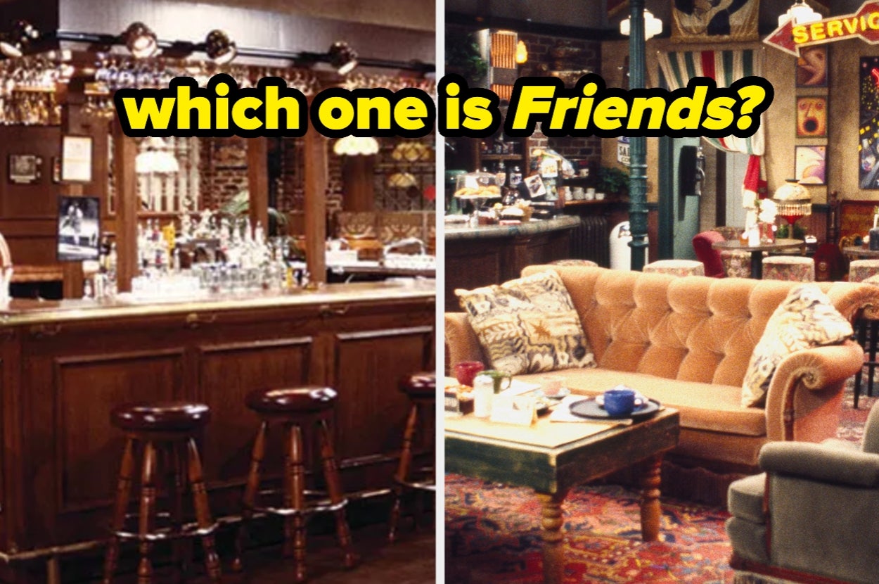 If You Can Identify 13/17 Of These Classic TV Sitcoms From The Set, You're Officially A TV Expert