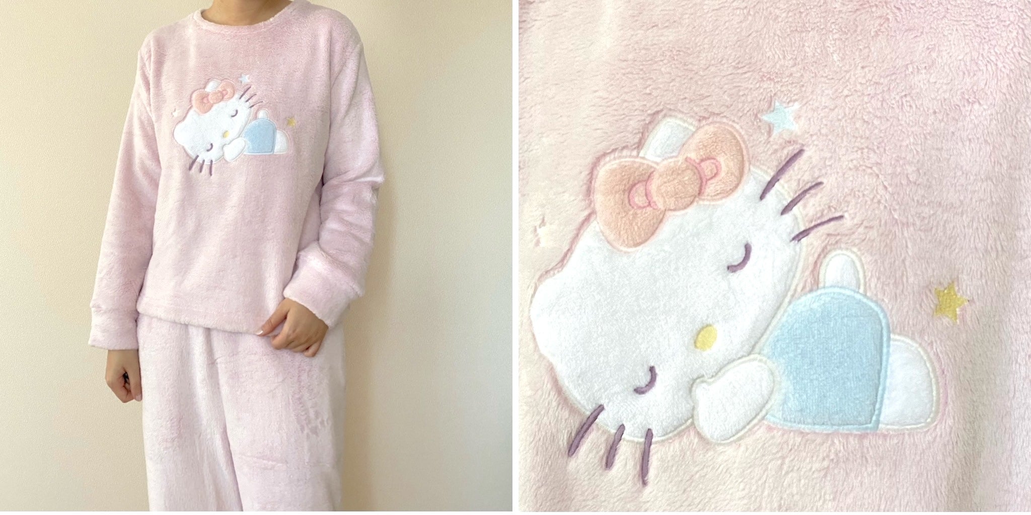 めっちゃ暖かい」「可愛くてお気に入り」GU×サンリオの『ふわふわ