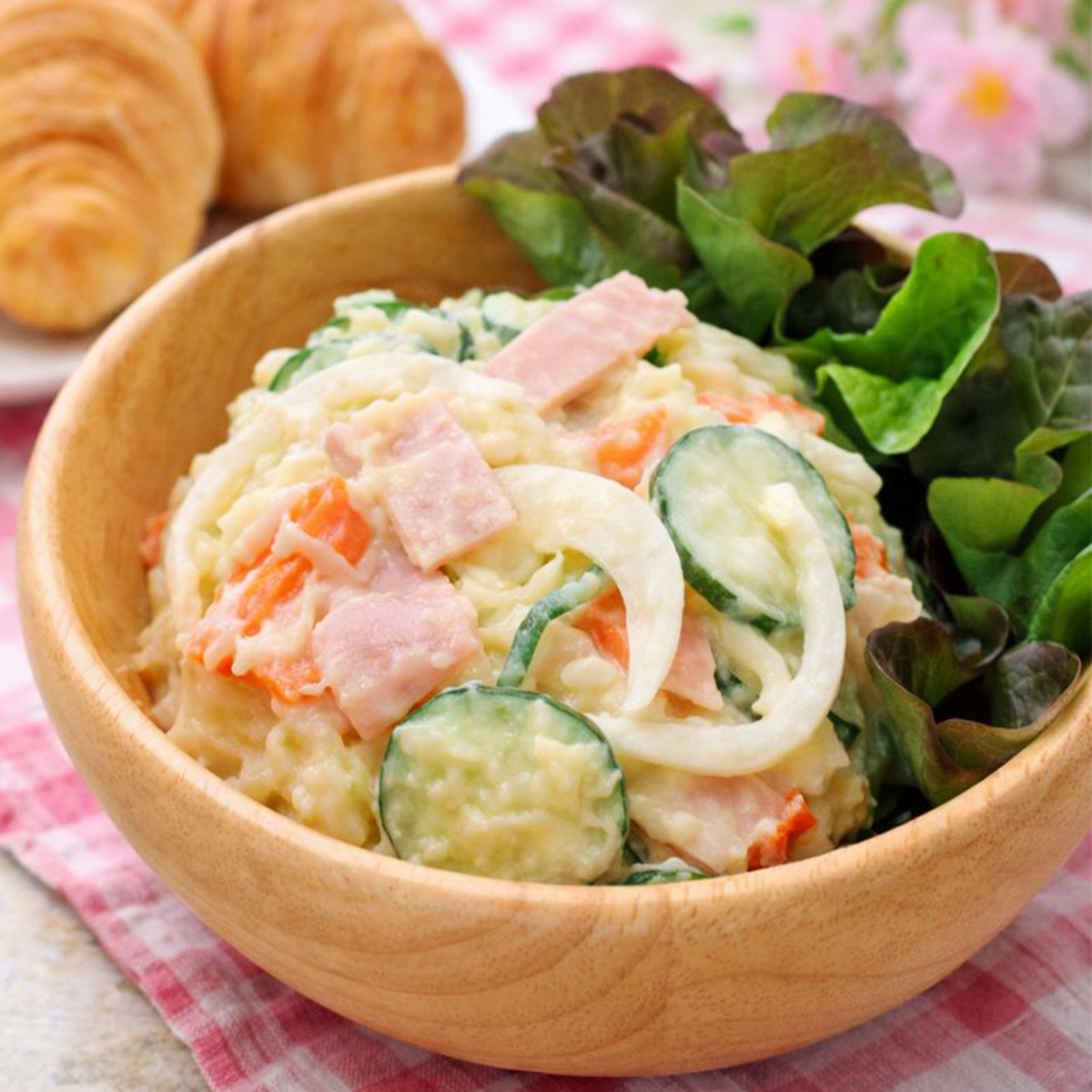 ポテサラにスプーン1杯入れてみて】一瞬でプロの味！練乳入りポテト