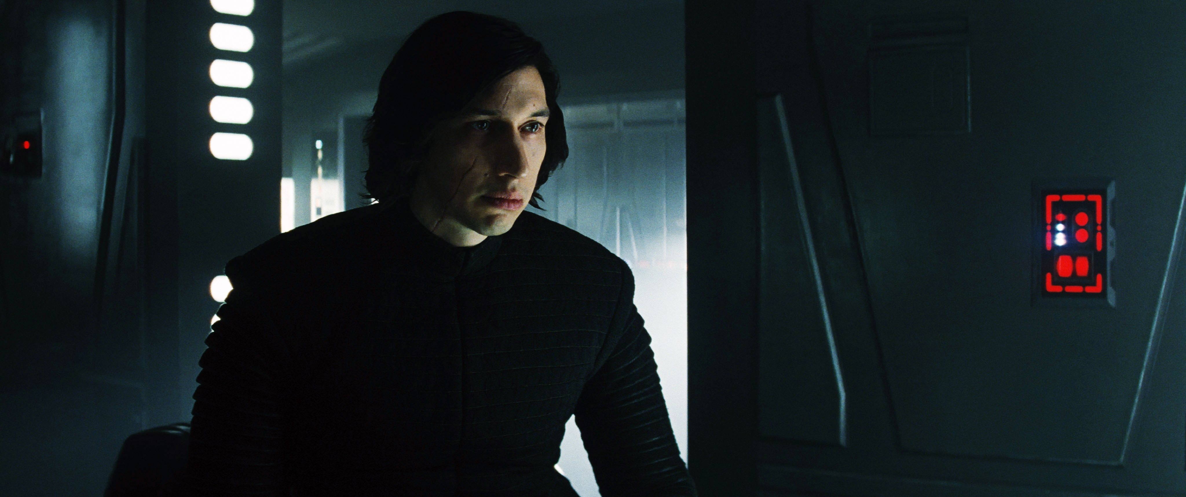 Driver as Kylo in the films
