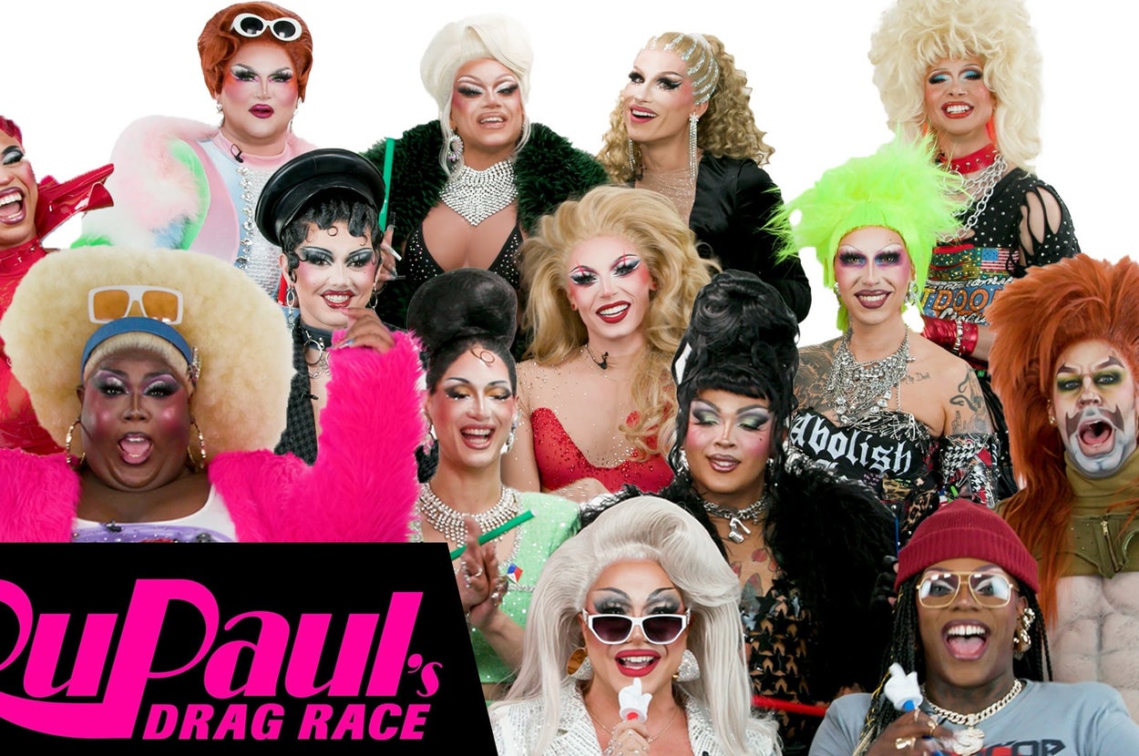 The Queens Of "RuPaul's Drag Race" Season 18 Were Serving Reads And Laughs While Playing A Game Of Who's Who
