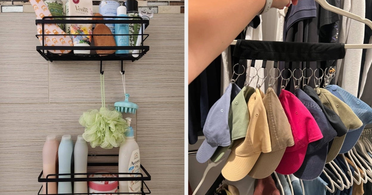 36 Tremendously Efficient Organization Solutions For Anyone With A *Lot* Of Clutter
