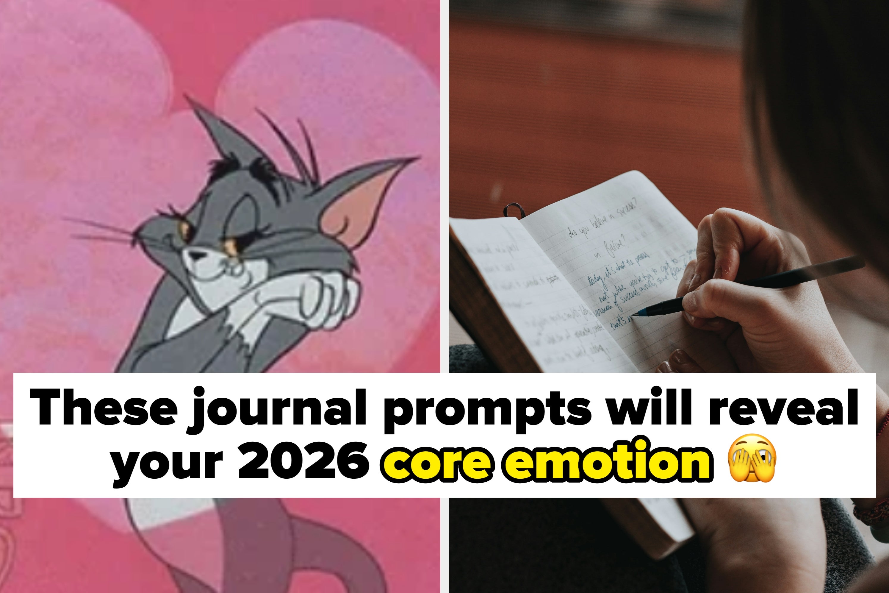 These Journal Prompts Will Reveal Your Dominant Emotion For 2026, And I Bet You Won't Believe How Accurate It Is
