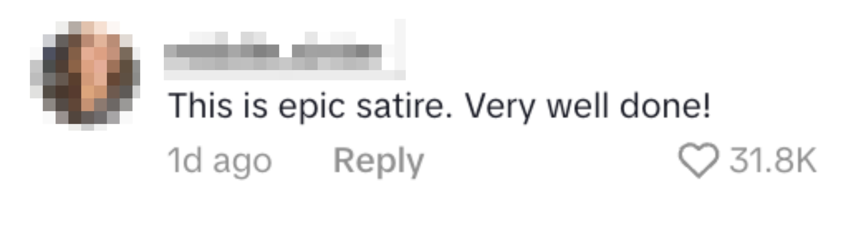 En kommentar av "mellomsøster" sier, 