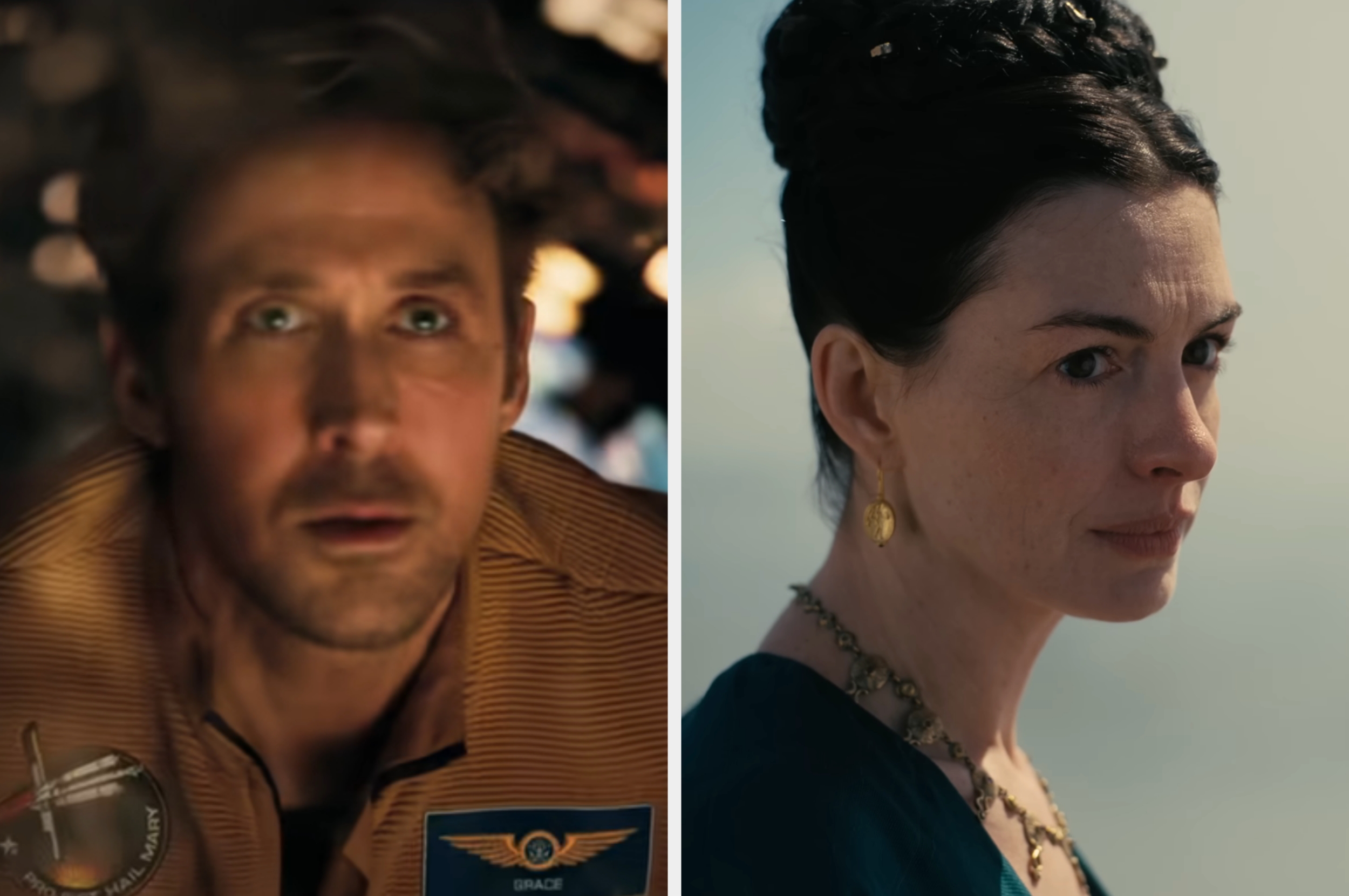  a antheral   successful  a striped azygous   gazing guardant  and a pistillate   successful  period-style covering  looking thoughtfully to the side