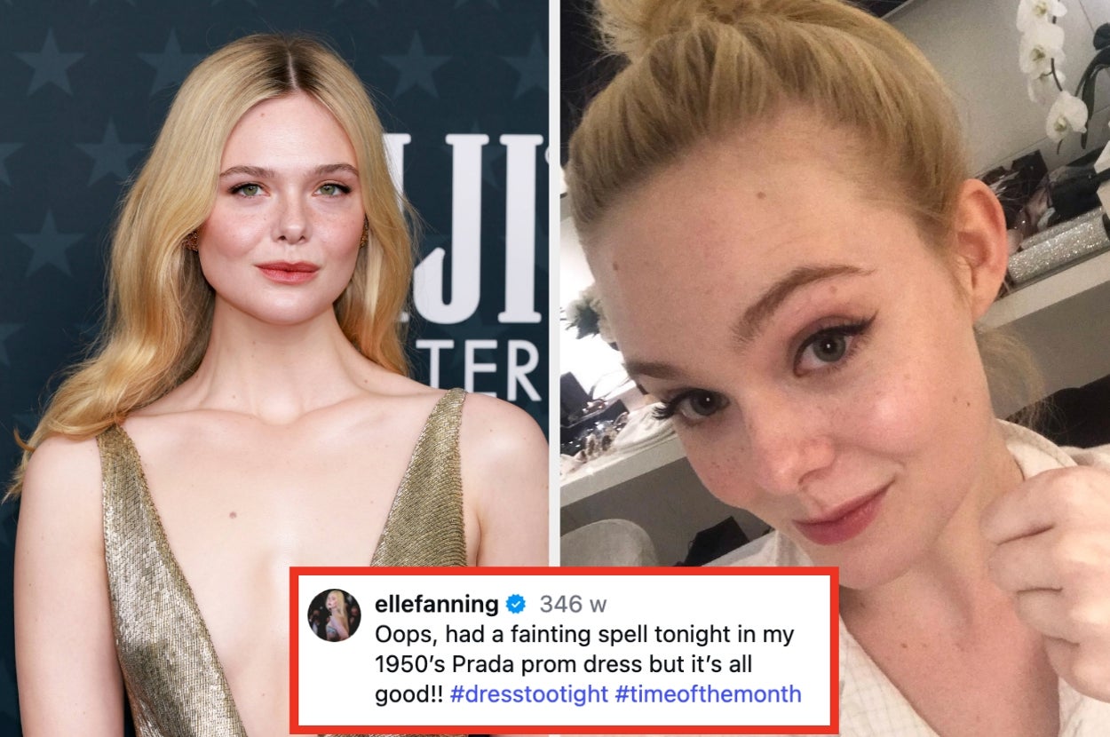 Elle Fanning Reflected On The Time She Fainted At Cannes Because Her Dress Was Dangerously Tight — Here’s A Reminder Of What She Wore