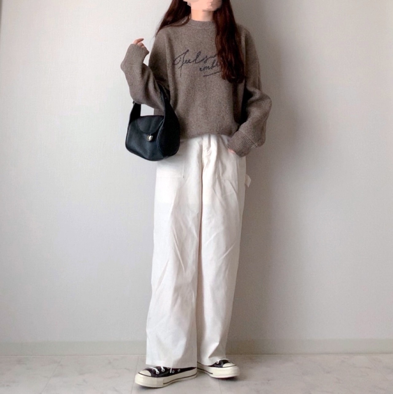 すぽんと着るだけで可愛い！しまむらの「1969円ニット」体型カバーも