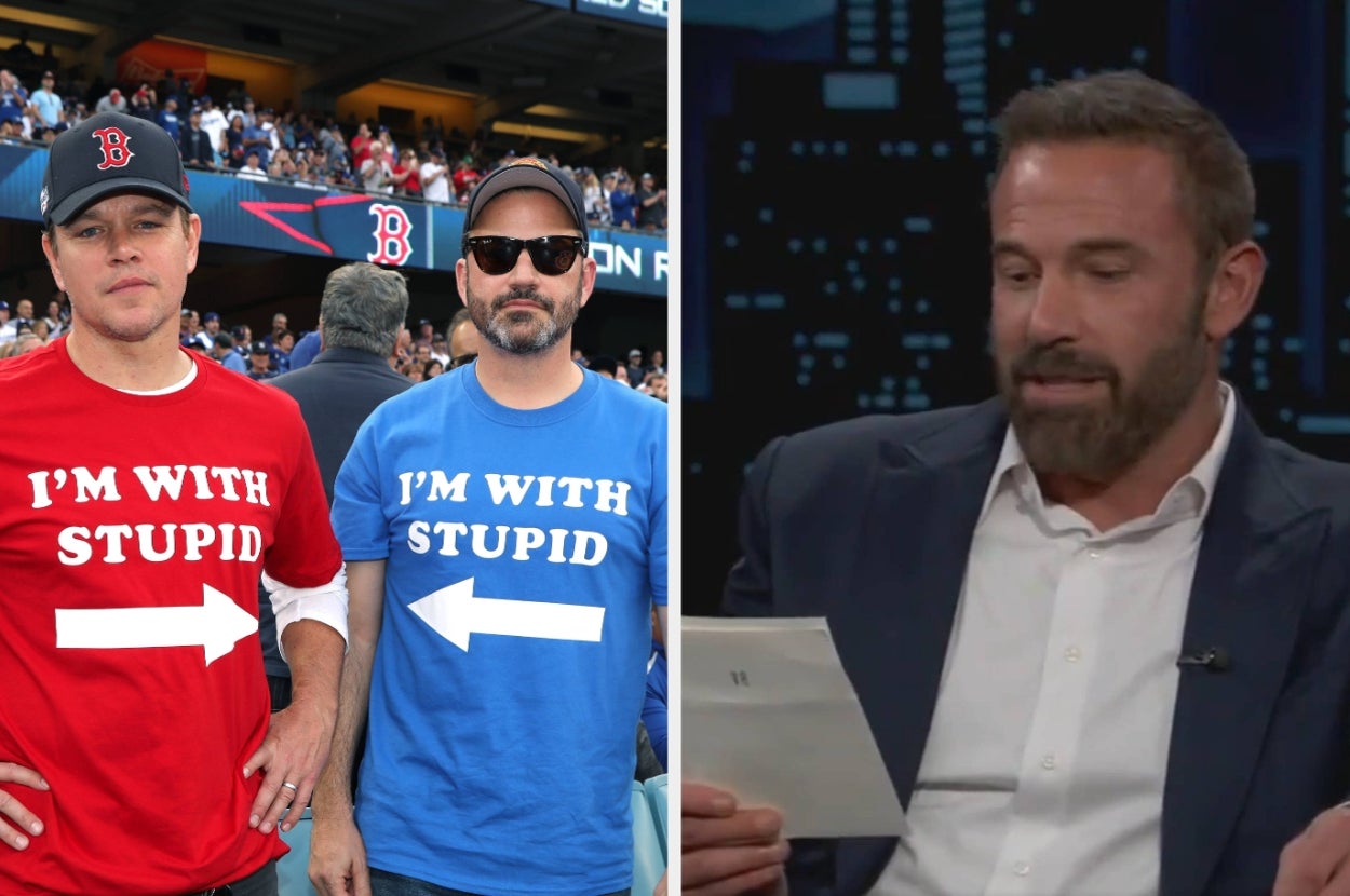 Ben Affleck Just Delivered The Latest Blow In Matt Damon And Jimmy Kimmel’s 23-Year Faux Feud, And It’s Nothing Short Of Iconic