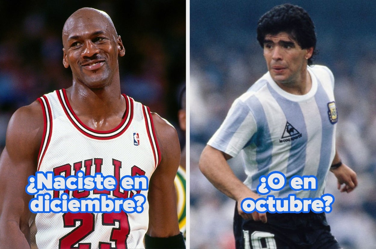 Puedo adivinar en qué mes naciste solo con tu selección de leyendas del deporte