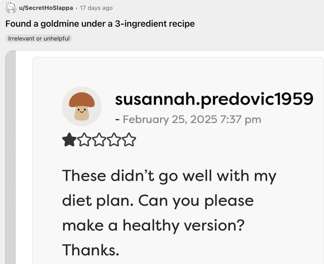 41 Hilarious Bad Recipe Reviews That'll Make You Laugh