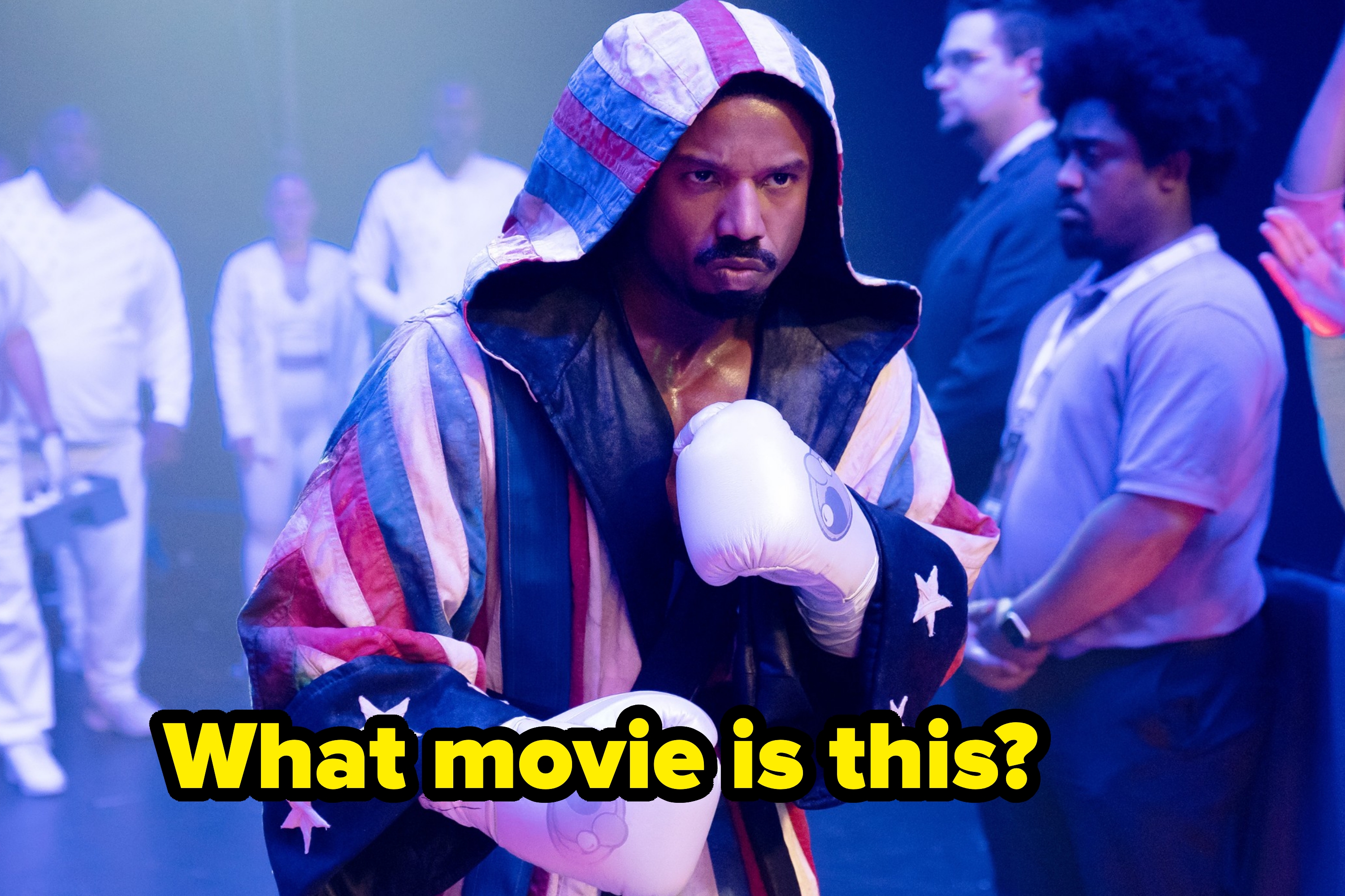 Two movie scenes: left shows a man in period clothing with a cap, right shows a close-up of a young person wearing a cap and shirt