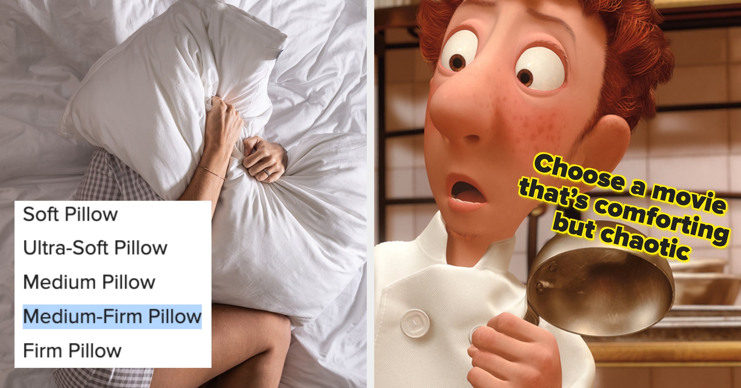 Choose Your Disney Comfort Movies And We’ll Reveal Your Preferred Pillow Firmness