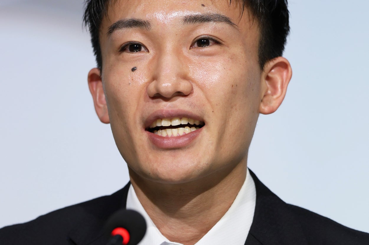 桃田賢斗選手（時事）