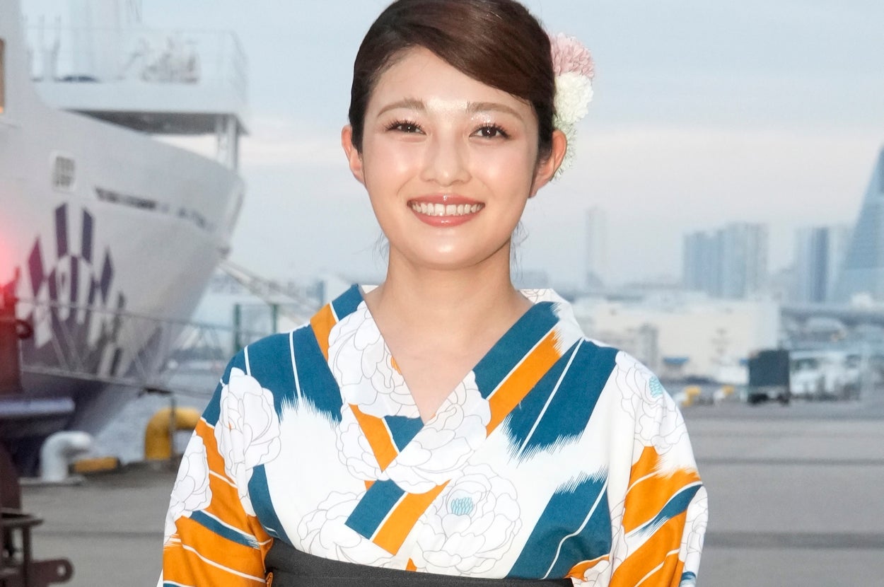 井上咲楽さん（時事通信フォト）