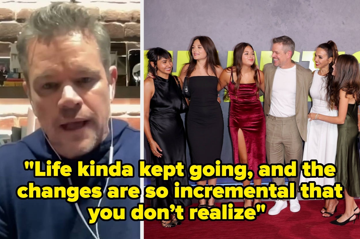 Matt Damon Just Gave Fellow Girl Dad Jason Kelce The Most Beautiful Parenting Advice, And People Are Literally Crying