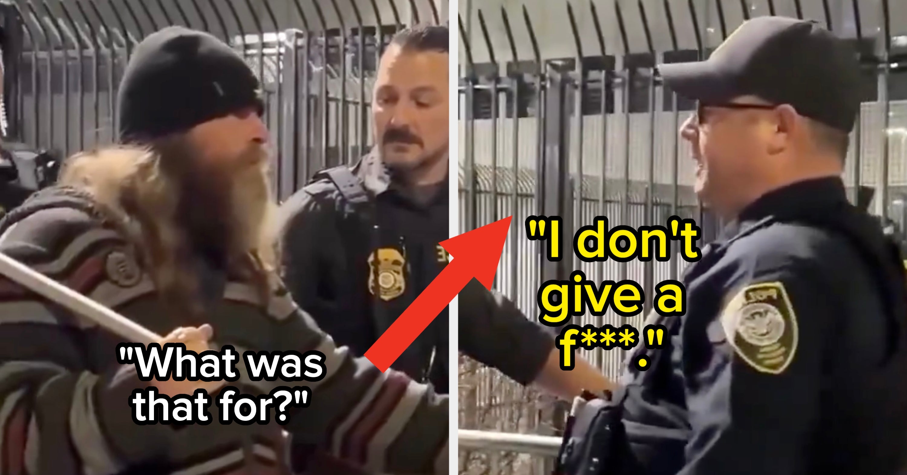 Video: DHS Officer Kicks Over Renee Good Memorial