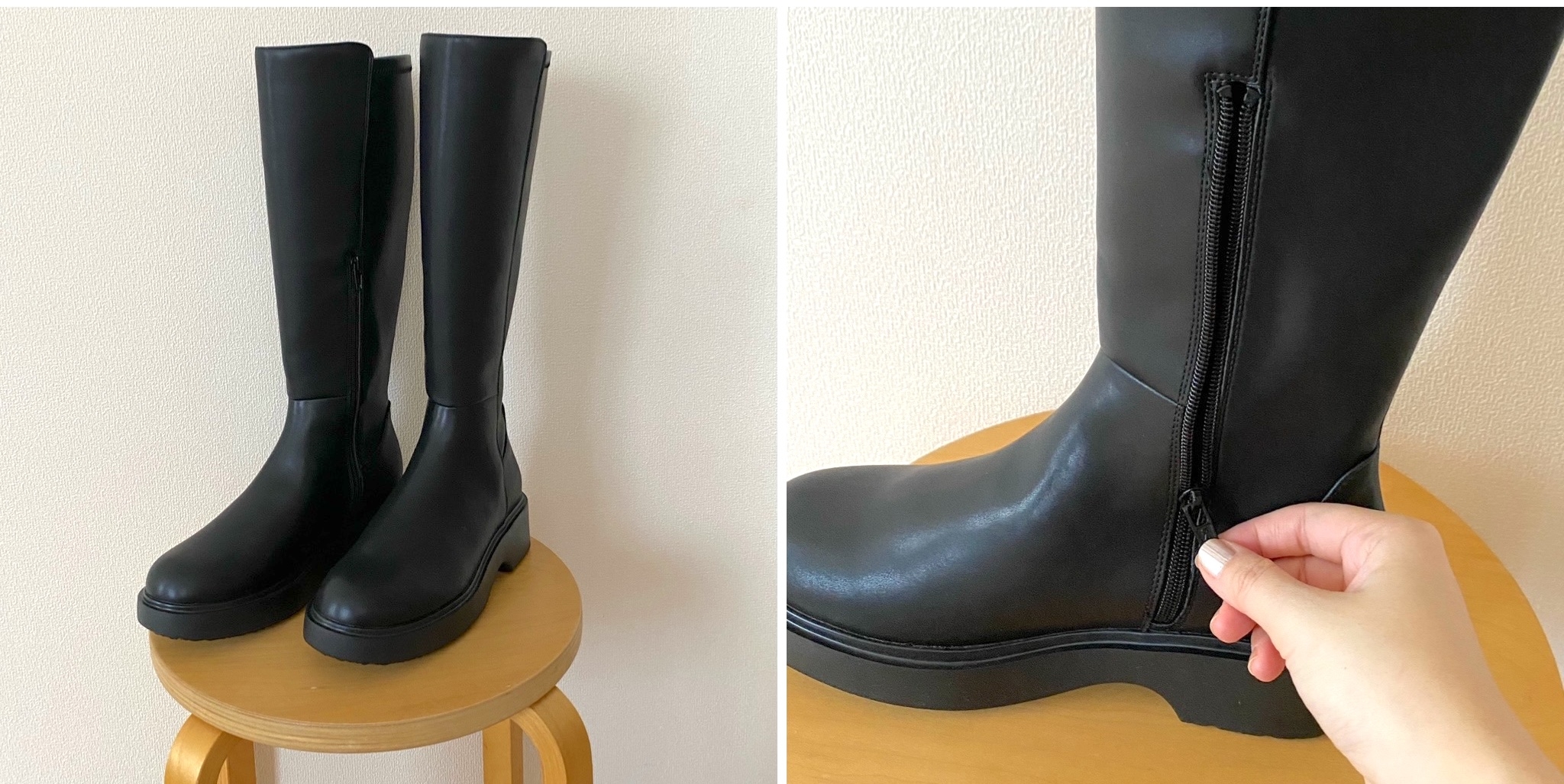 セール】5990円→2990円は破格だわ！GUの「高見えブーツ」履くだけで