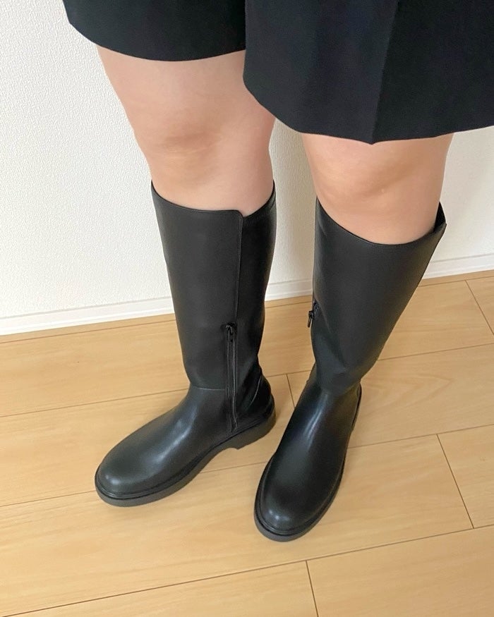 セール】5990円→2990円は破格だわ！GUの「高見えブーツ」履くだけで