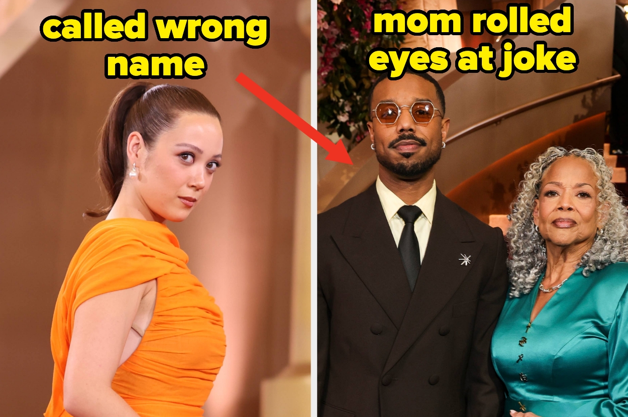 Laufey in an elegant dress vs Michael B Jordan and Donna Jordan at the 2026 Golden Globes