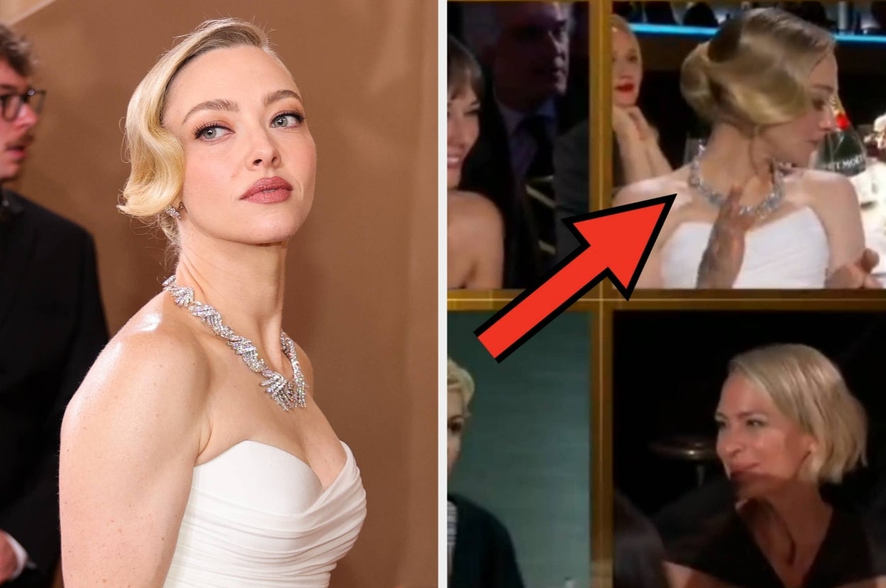 Amanda Seyfried’s Unorthodox Reaction To Michelle Williams Winning The Golden Globe In Their Shared Category Is Going Viral